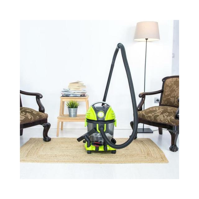 Cecotec - Wet&Dry T 15 L Aspiradora de tambor Seca y húmeda 1200 W Sin bolsa