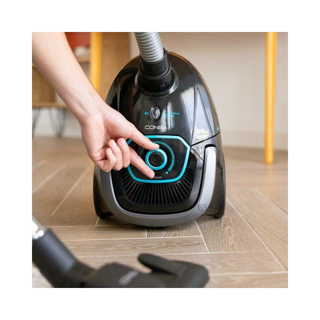 Cecotec - Conga Powerbag 2500 Plus 2,5 L Aspiradora de tambor Secar 850 W Bolsa para el polvo