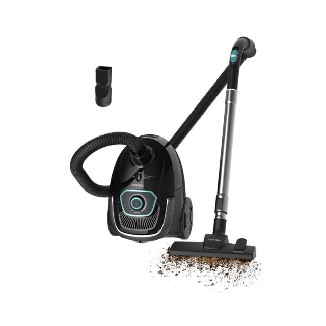 Cecotec - Conga Powerbag 2500 Plus 2,5 L Aspiradora de tambor Secar 850 W Bolsa para el polvo
