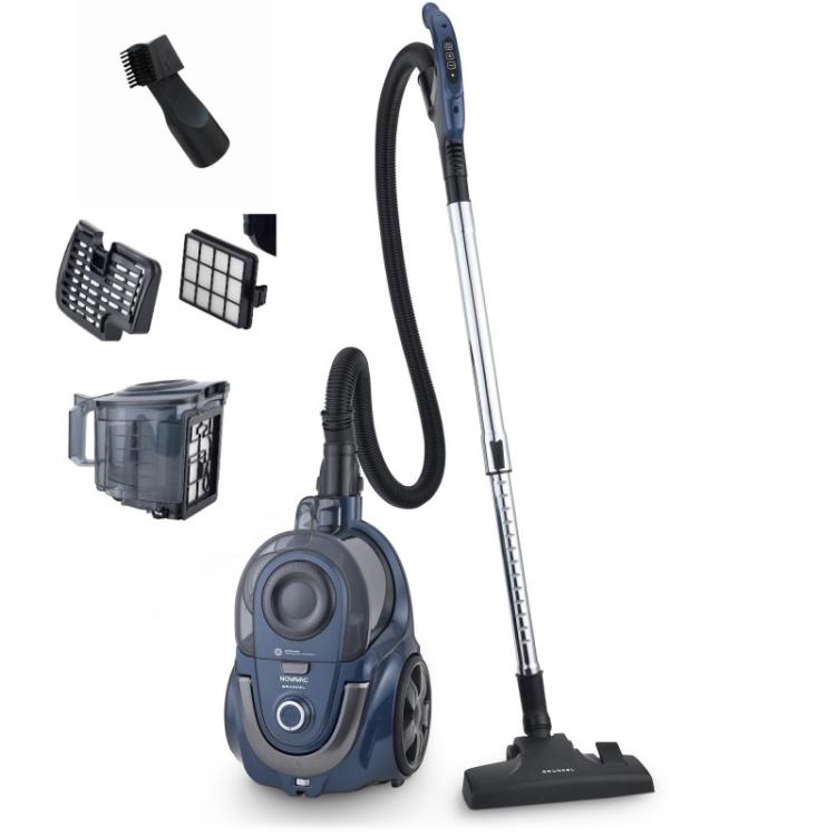 Grunkel - NOVAVAC aspiradora 2,2 L Aspiradora de tambor Secar 700 W Sin bolsa