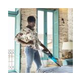 Cecotec - Conga Popstar 1000 DuoStick Easy 2-in-1 stick vacuum Corriente alterna Secar Sin bolsa 0,8 L 800 W Negro, Plata, Turqu