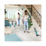 Cecotec - Conga Popstar 1000 DuoStick Easy 2-in-1 stick vacuum Corriente alterna Secar Sin bolsa 0,8 L 800 W Negro, Plata, Turqu