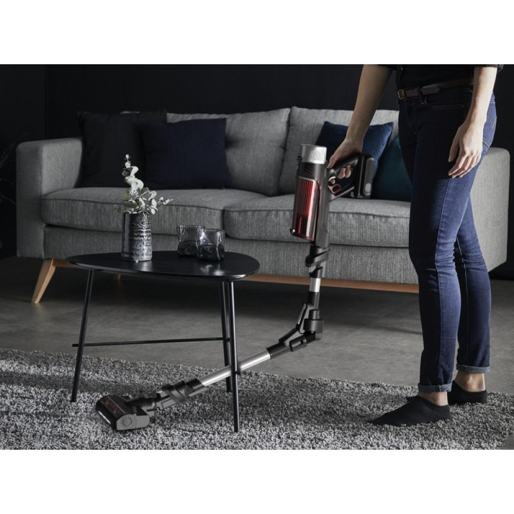 Rowenta - RH2077 Aspiradora escoba 2 en 1 Batería Secar Sin bolsa 0,4 L 250 W Negro, Rojo