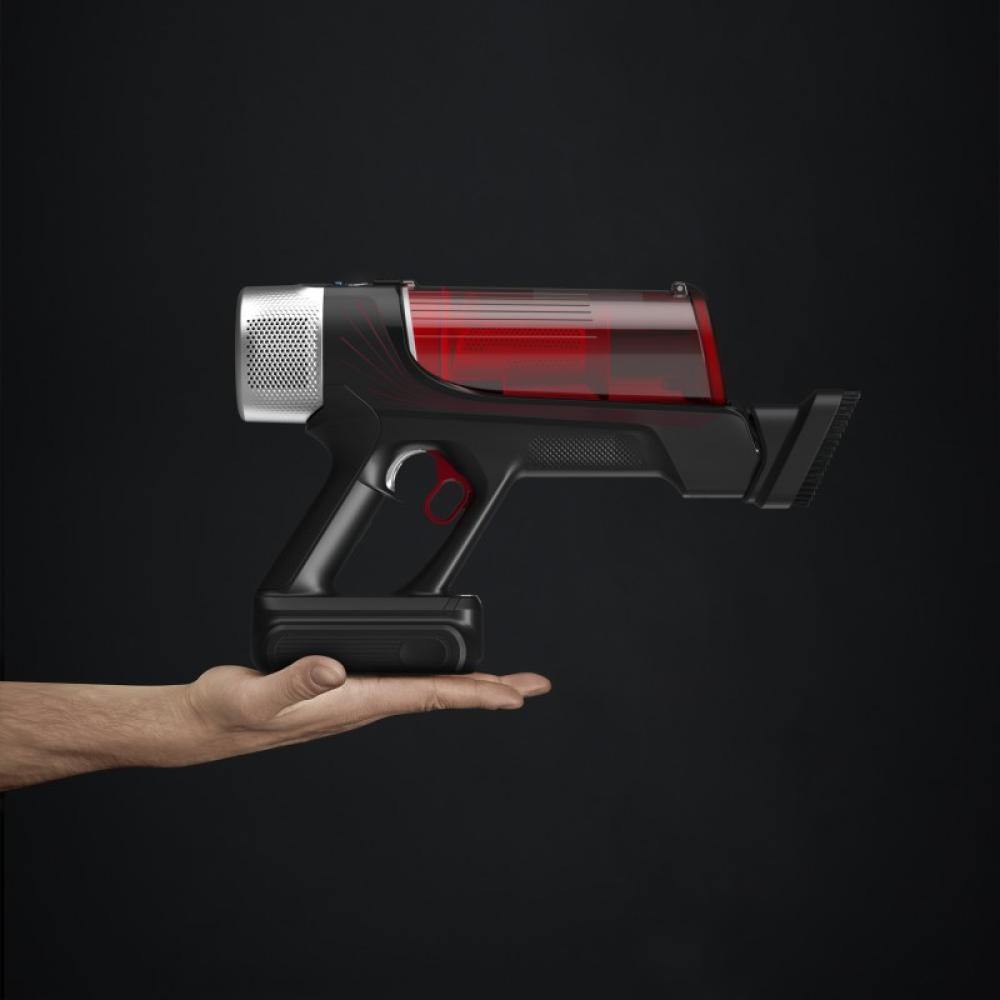 Rowenta - RH2077 Aspiradora escoba 2 en 1 Batería Secar Sin bolsa 0,4 L 250 W Negro, Rojo