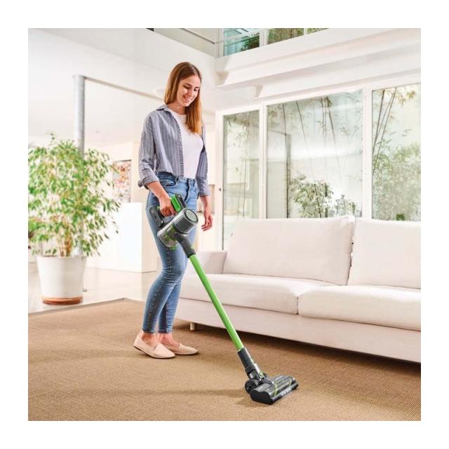 Polti - Forzaspira D-Power SR500 2-in-1 stick vacuum Batería Secar EPA Sin bolsa Verde