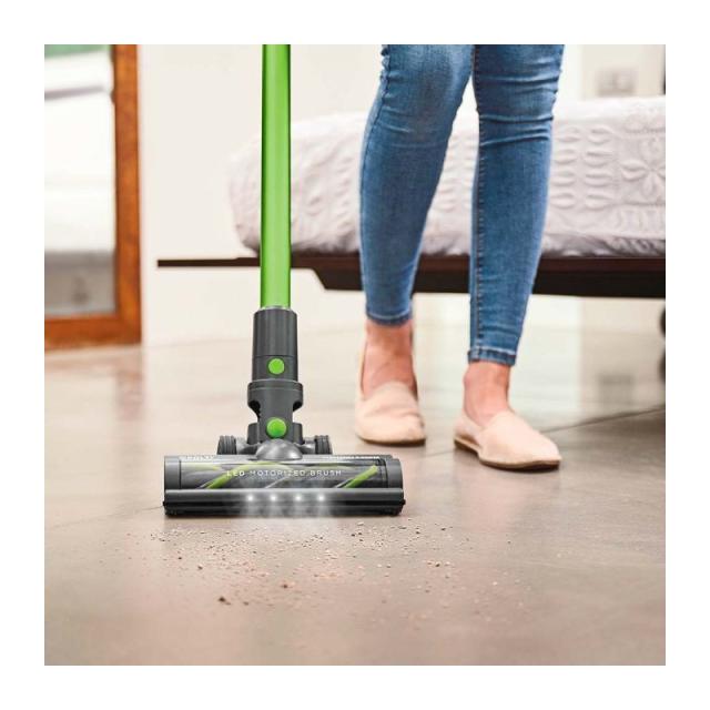 Polti - Forzaspira D-Power SR500 2-in-1 stick vacuum Batería Secar EPA Sin bolsa Verde