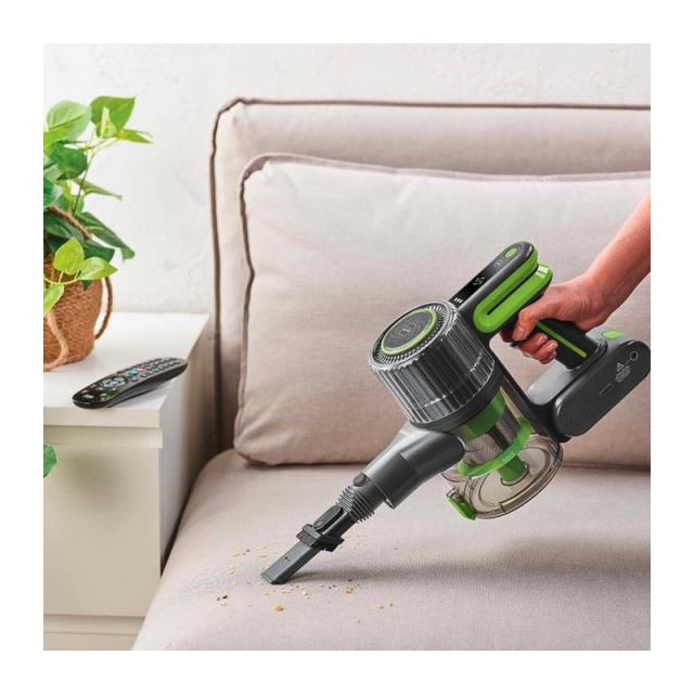 Polti - Forzaspira D-Power SR500 2-in-1 stick vacuum Batería Secar EPA Sin bolsa Verde