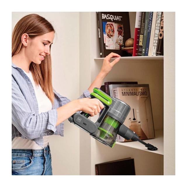 Polti - Forzaspira D-Power SR500 2-in-1 stick vacuum Batería Secar EPA Sin bolsa Verde