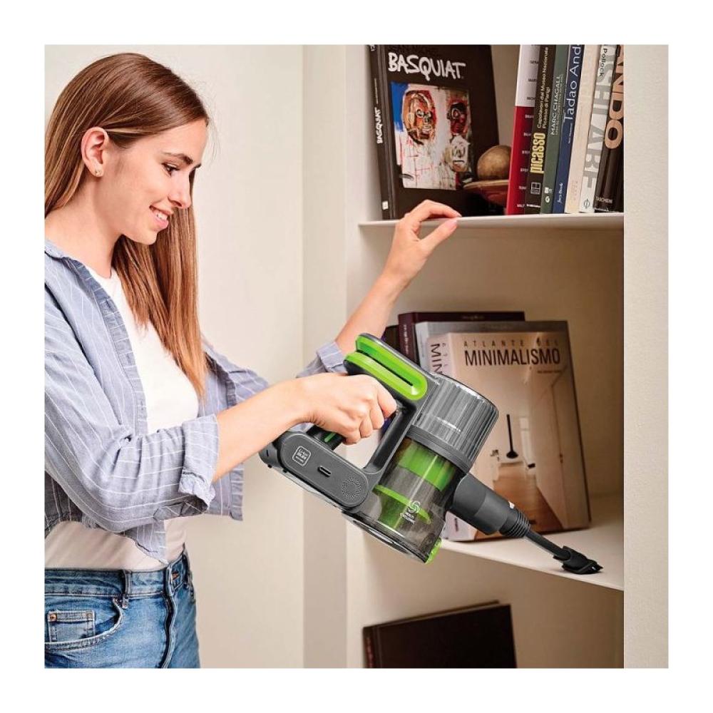 Polti - Forzaspira D-Power SR500 2-in-1 stick vacuum Batería Secar EPA Sin bolsa Verde