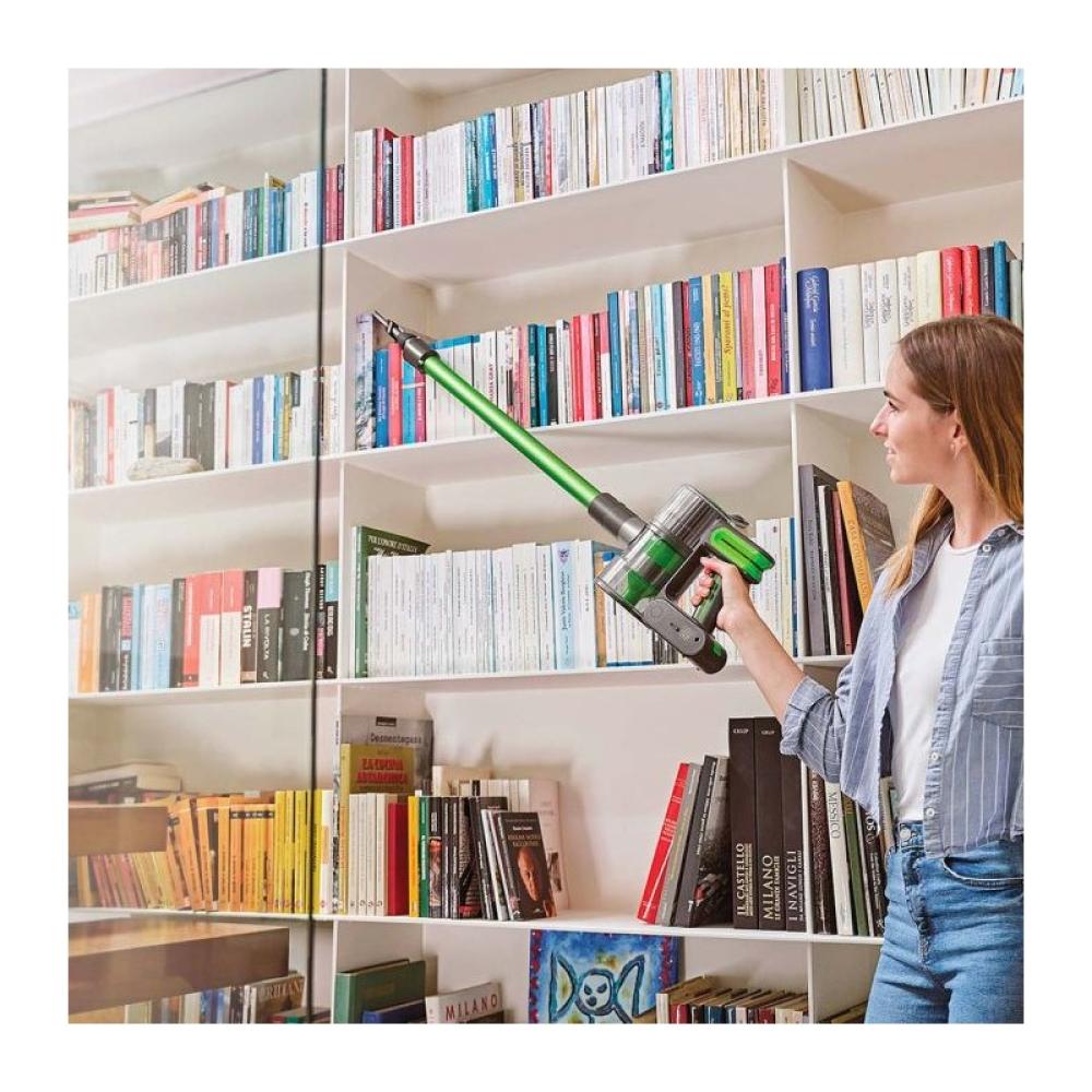 Polti - Forzaspira D-Power SR500 2-in-1 stick vacuum Batería Secar EPA Sin bolsa Verde