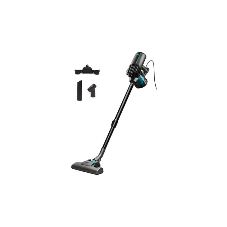 Cecotec - Conga ThunderBrush 560 Aspiradora escoba Corriente alterna Seca y húmeda Ciclónico Sin bolsa Gris