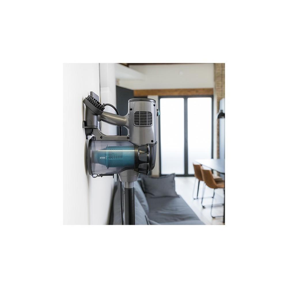 Cecotec - Conga ThunderBrush 560 Aspiradora escoba Corriente alterna Seca y húmeda Ciclónico Sin bolsa Gris