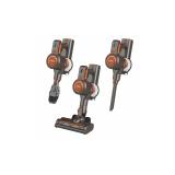 Solac - AE2515 Escoba eléctrica Batería Secar HEPA Sin bolsa 1 L Negro, Naranja