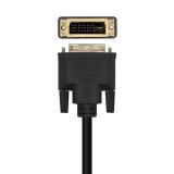 AISENS - Cable Conversor DisplayPort A DVI, DP/M-DVI/M, Negro, 3.0m