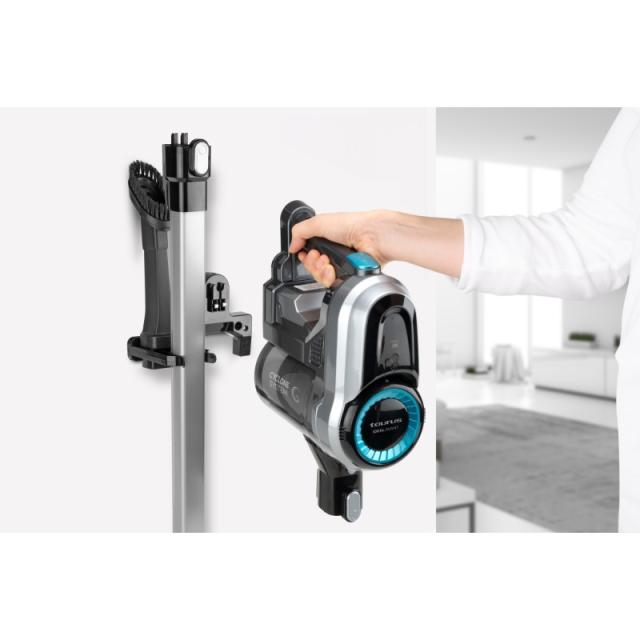 Taurus - HVCA7290B Aspiradora escoba Batería Secar HEPA Sin bolsa 0,65 L Plata