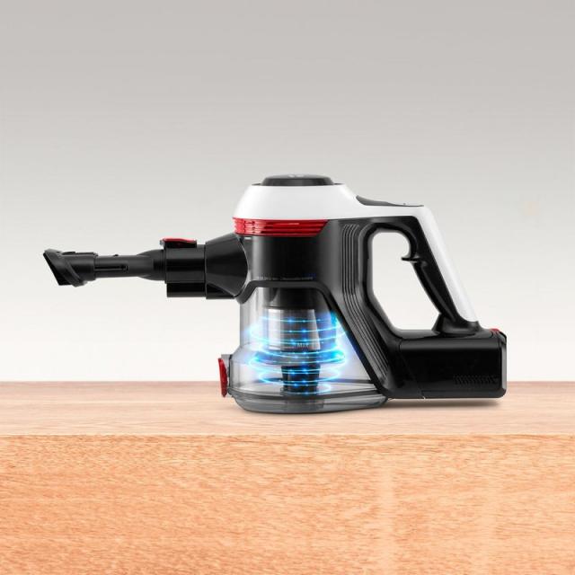 Ufesa - Inspire U3 Digital 2-in-1 stick vacuum Corriente alterna Secar Sin bolsa 0,8 L 130 W Negro, Rojo, Blanco 2 Ah