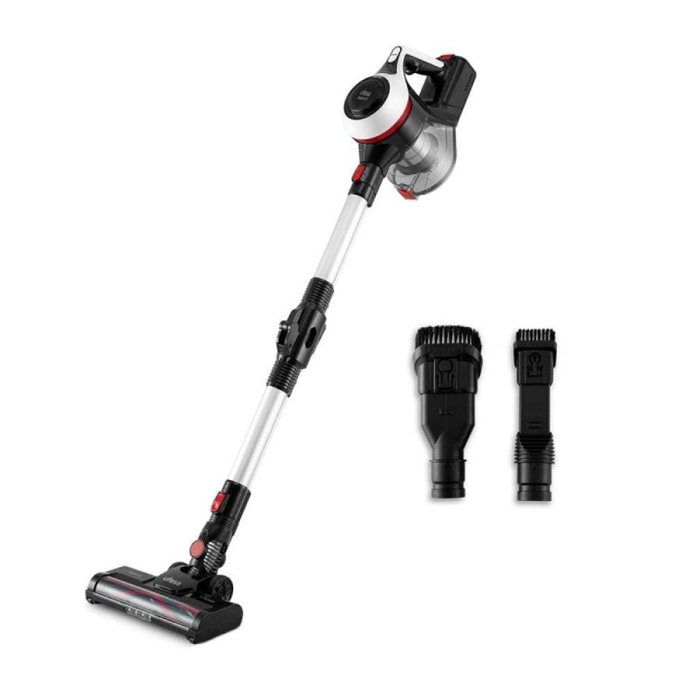 Ufesa - Inspire U3 Digital 2-in-1 stick vacuum Corriente alterna Secar Sin bolsa 0,8 L 130 W Negro, Rojo, Blanco 2 Ah