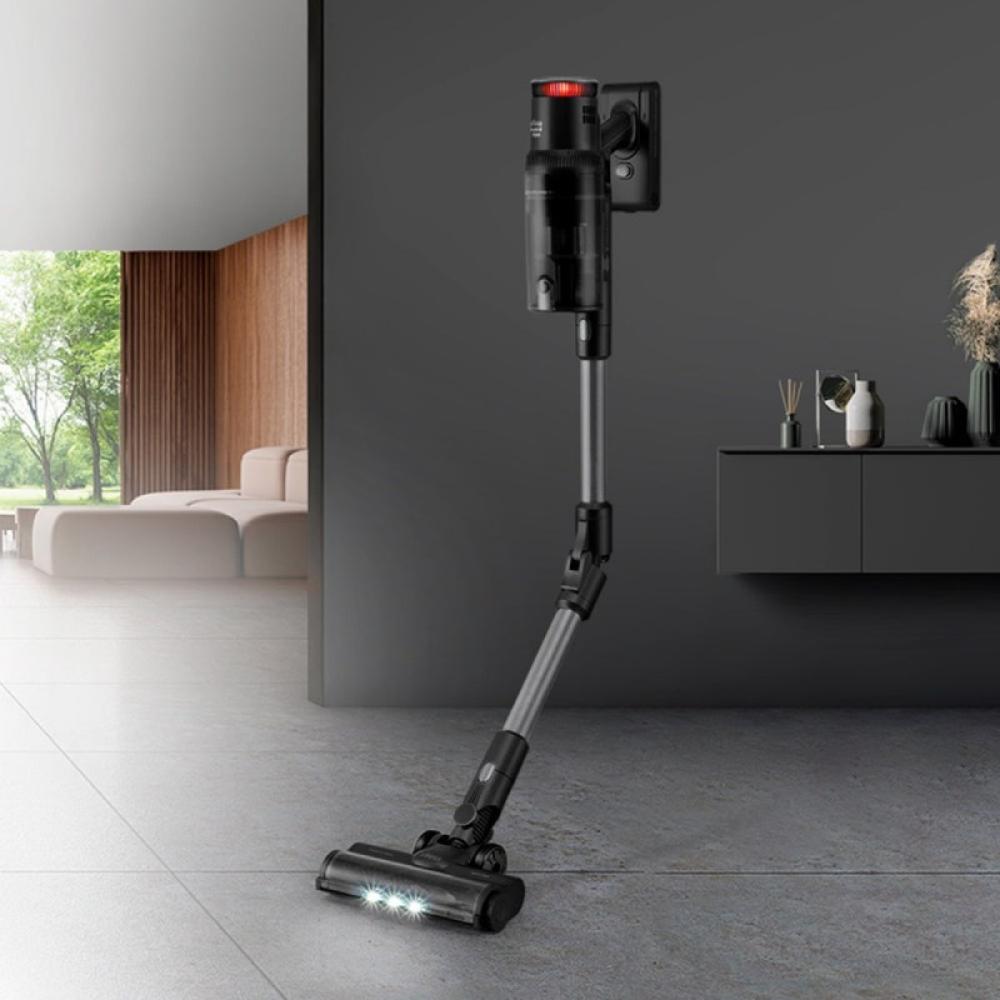 Ufesa - Inspire U7 Digital Aspiradora escoba 2 en 1 Batería Secar Sin bolsa 0,6 L 500 W Negro, Gris 2 Ah