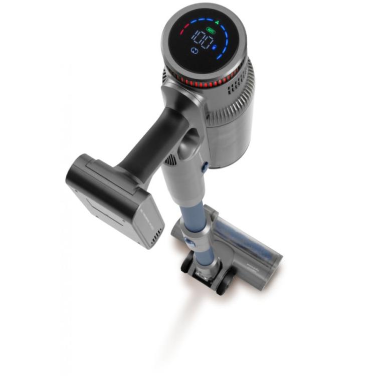 Ufesa - U7 Digital Animal Aspiradora escoba 2 en 1 Batería Secar Sin bolsa 0,6 L 500 W Azul, Gris 2 Ah