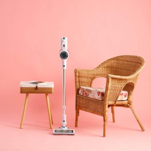 Solac - AE2505 Aspiradora escoba 2 en 1 Batería Secar HEPA Sin bolsa Blanco