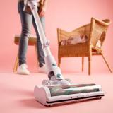 Solac - AE2505 Aspiradora escoba 2 en 1 Batería Secar HEPA Sin bolsa Blanco