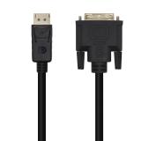 AISENS - Cable Conversor DisplayPort A DVI, DP/M-DVI/M, Negro, 3.0m