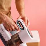 Solac - AE2505 Aspiradora escoba 2 en 1 Batería Secar HEPA Sin bolsa Blanco