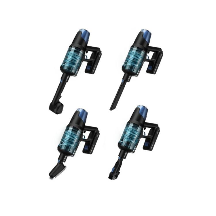 Cecotec - Conga Rockstar 8500 Infinity ErgoWet Animal T Batería Seca y húmeda Sin bolsa 250 W Negro, Azul