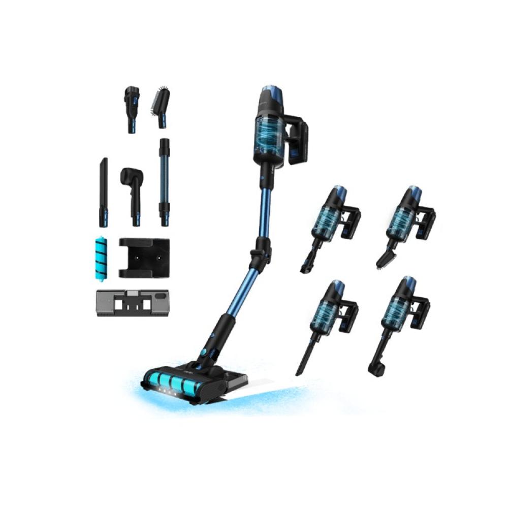 Cecotec - Conga Rockstar 8500 Infinity ErgoWet Animal T Batería Seca y húmeda Sin bolsa 250 W Negro, Azul