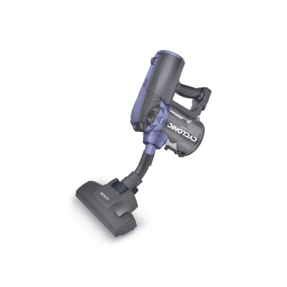 Sogo - Aspiradora Vertical De Mano Gris Azul - 600 W