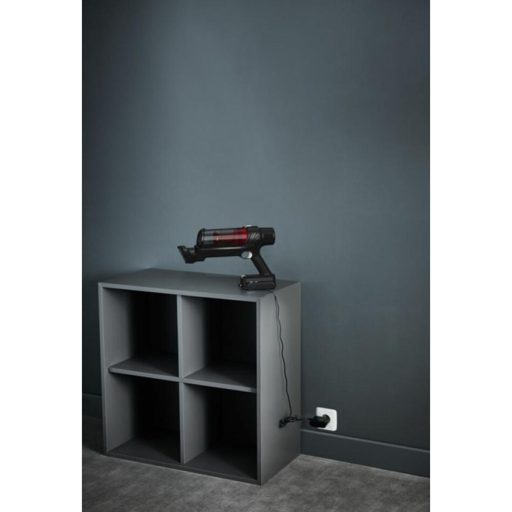 Rowenta - RH6A71 Aspiradora escoba 2 en 1 Batería Secar Sin bolsa Aluminio, Rojo