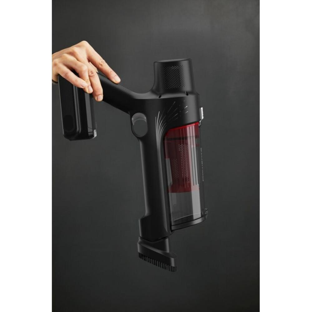 Rowenta - RH6A71 Aspiradora escoba 2 en 1 Batería Secar Sin bolsa Aluminio, Rojo