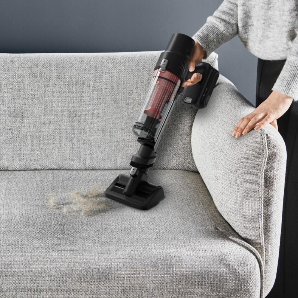 Rowenta - RH6A71 Aspiradora escoba 2 en 1 Batería Secar Sin bolsa Aluminio, Rojo