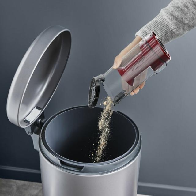 Rowenta - RH6A71 Aspiradora escoba 2 en 1 Batería Secar Sin bolsa Aluminio, Rojo