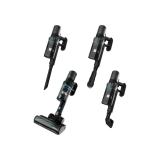 Cecotec - Rockstar 3500 Storm Pet Flex Conga Aspiradora escoba 2 en 1 Batería Secar Sin bolsa 500 W Negro, Azul 2,5 Ah