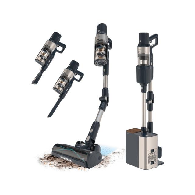 Cecotec - A01_EU01_102267 Aspiradora escoba 2 en 1 Batería Secar 700 W Negro