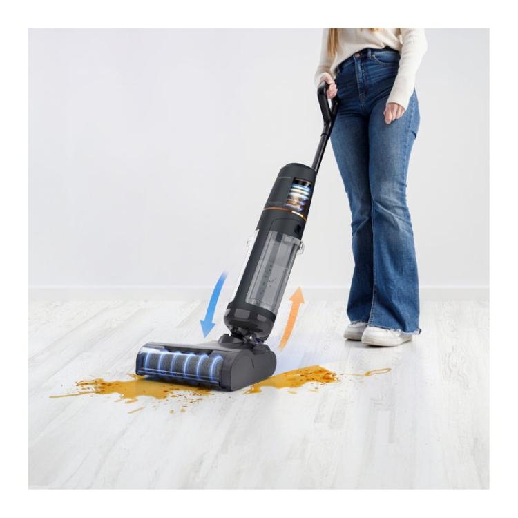 Taurus - EST9489290L aspiradora de pie y escoba eléctrica Aspiradora escoba 2 en 1 Batería Seca y húmeda Sin bolsa Negro