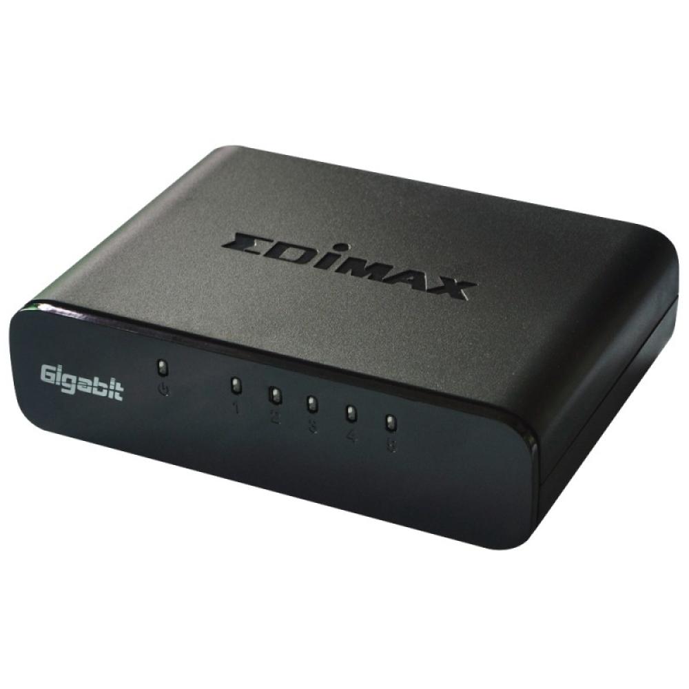 Edimax - ES-5500G V3 switch No administrado L2 Gigabit Ethernet (10/100/1000) Negro