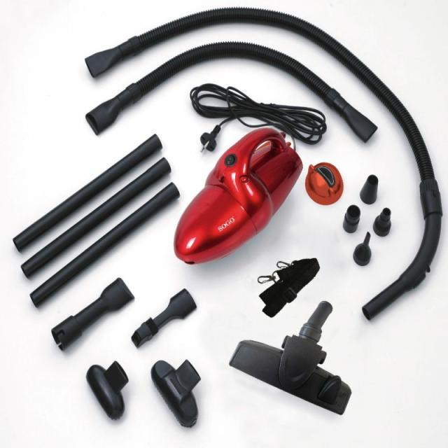 Sogo - ASP-SS-16006 aspiradora de mano Rojo Bolsa para el polvo