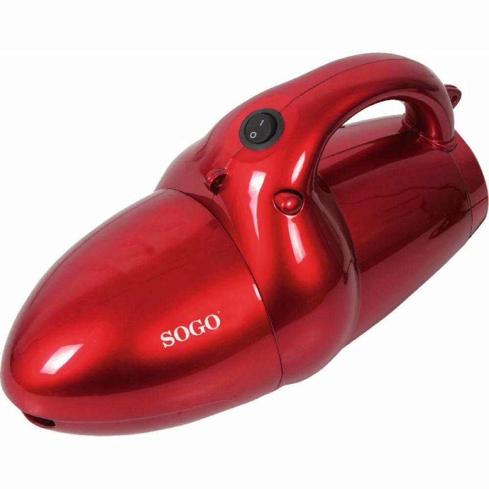 Sogo - ASP-SS-16006 aspiradora de mano Rojo Bolsa para el polvo