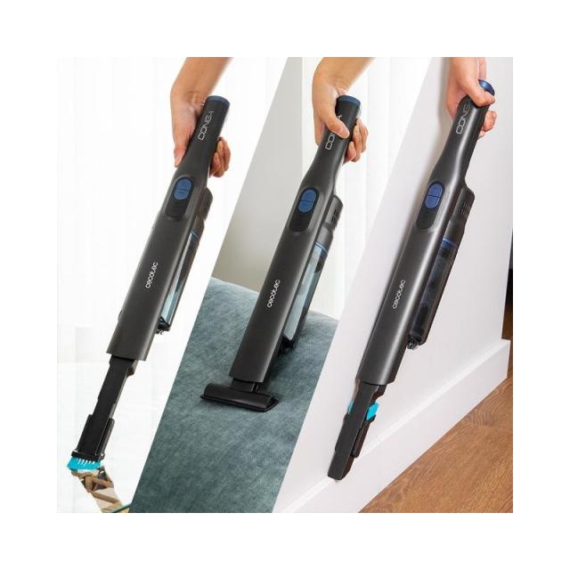 Cecotec - Conga Rockstar Micro+ Animal aspiradora de mano Gris Sin bolsa