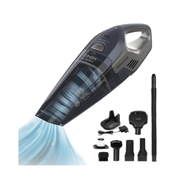 Cecotec - Conga Rockstar 25.2V Animal Hand aspiradora de mano Azul oscuro Sin bolsa