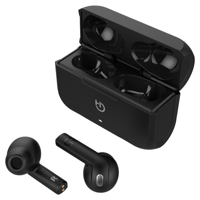 Hiditec - FENIX Auriculares True Wireless Stereo (TWS) Dentro de oído Llamadas/Música Bluetooth Negro