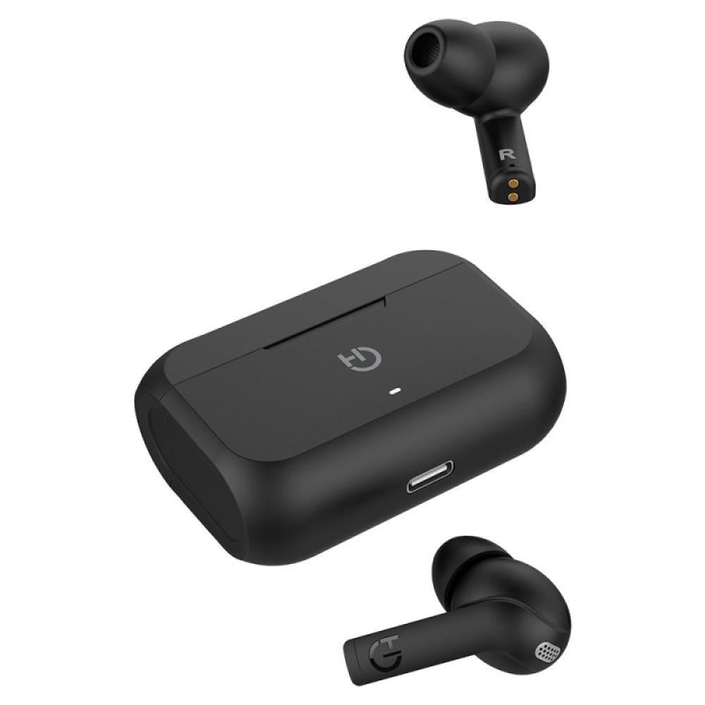 Hiditec - FENIX Auriculares True Wireless Stereo (TWS) Dentro de oído Llamadas/Música Bluetooth Negro