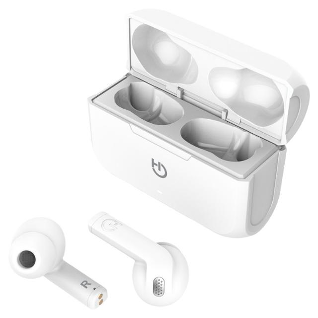 Hiditec - FENIX Auriculares True Wireless Stereo (TWS) Dentro de oído Llamadas/Música Bluetooth Blanco