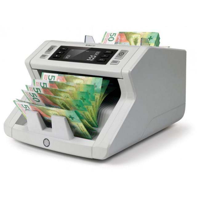 Safescan - 2210 Contador de billetes Negro, Blanco