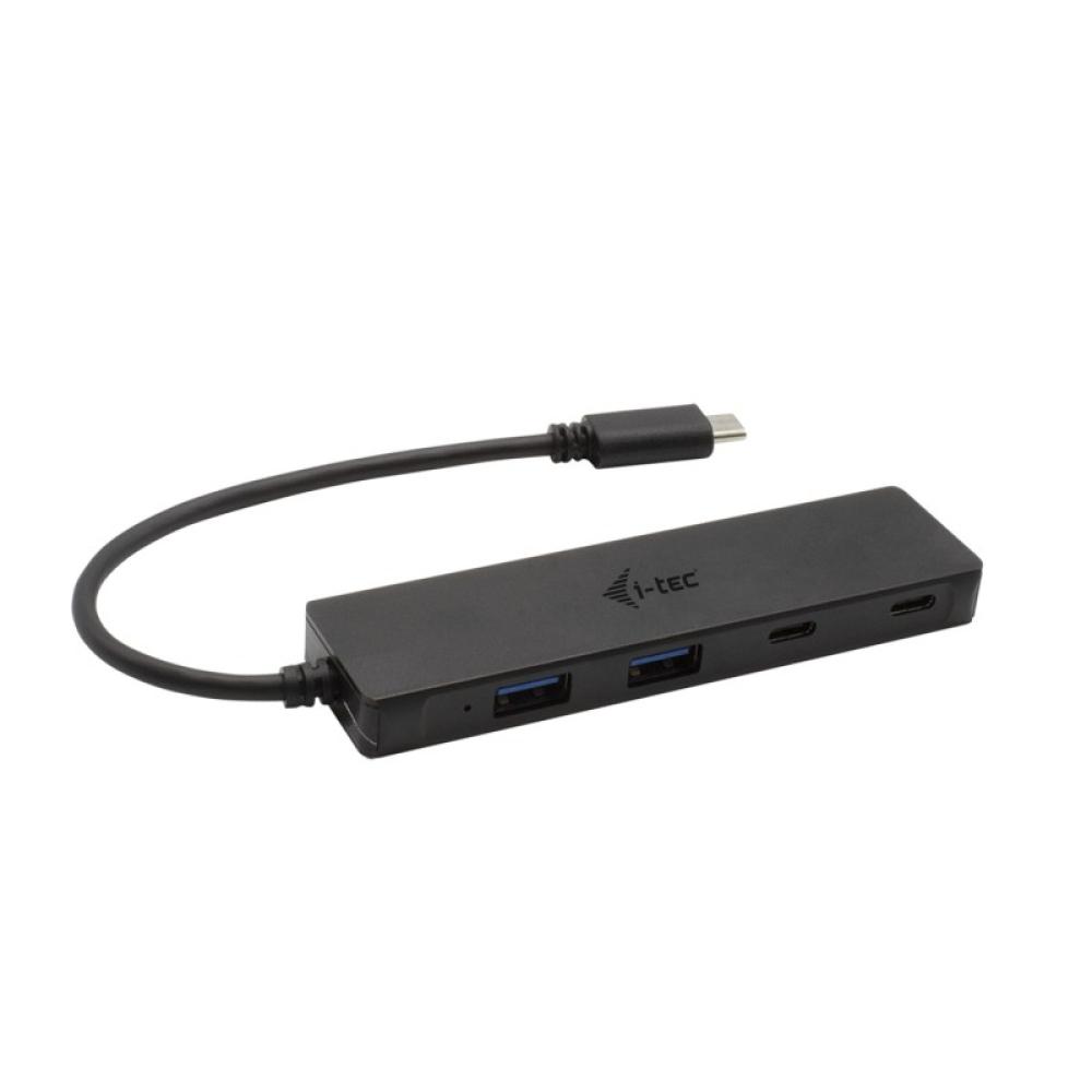 i-tec - Metal USB-C HUB 2x USB 3.0 + 2x USB-C
