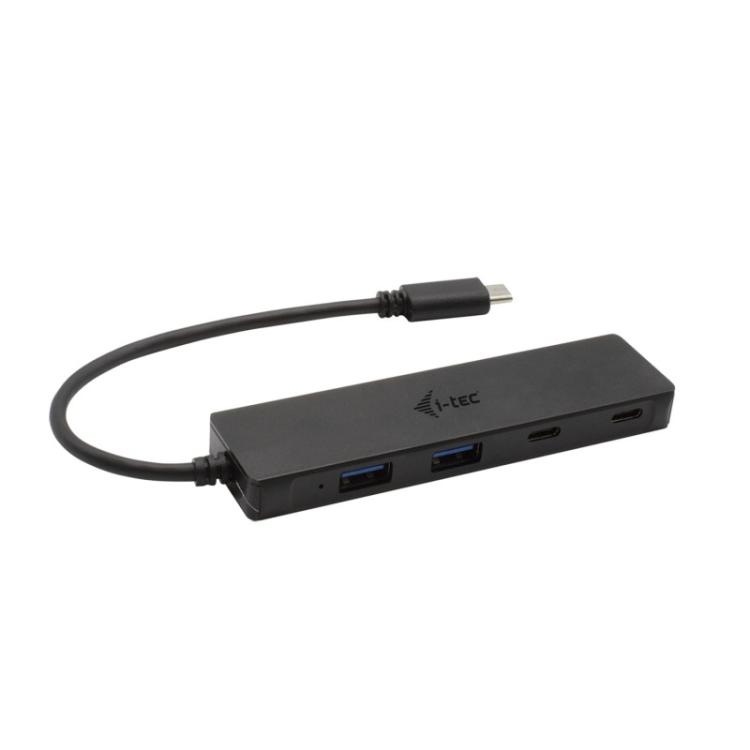 i-tec - Metal USB-C HUB 2x USB 3.0 + 2x USB-C