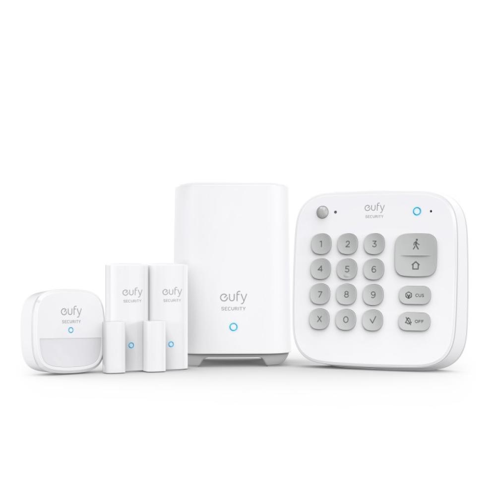 Eufy - Security 5 piezas Smart Home Set, sistema de seguridad inteligente para el hogar, con cerradura de puerta, sensor de movi