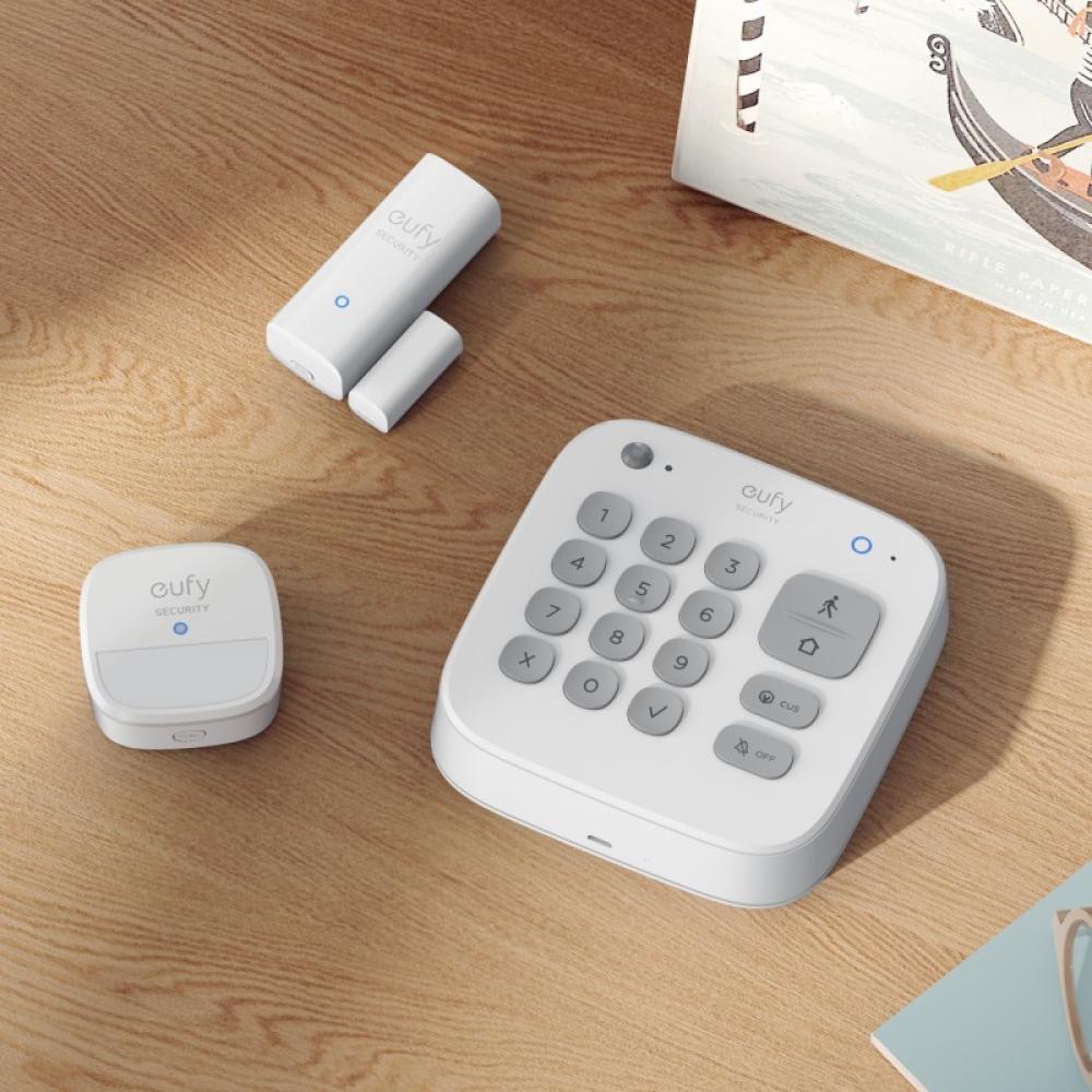 Eufy - Security 5 piezas Smart Home Set, sistema de seguridad inteligente para el hogar, con cerradura de puerta, sensor de movi